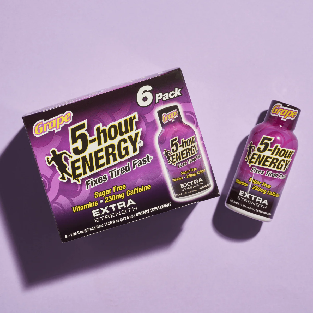 Grape Flavor Extra Strength 5-hour ENERGY Shots - Image 9
