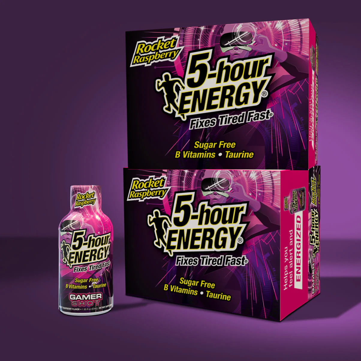 Rocket Raspberry Extra Strength 5-hour ENERGY Shots - Image 4