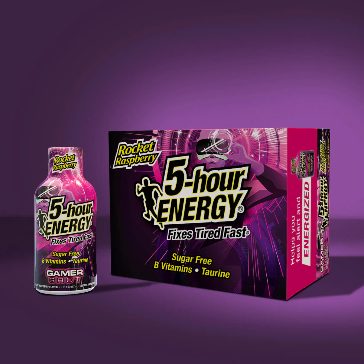 Rocket Raspberry Extra Strength 5-hour ENERGY Shots - Image 5