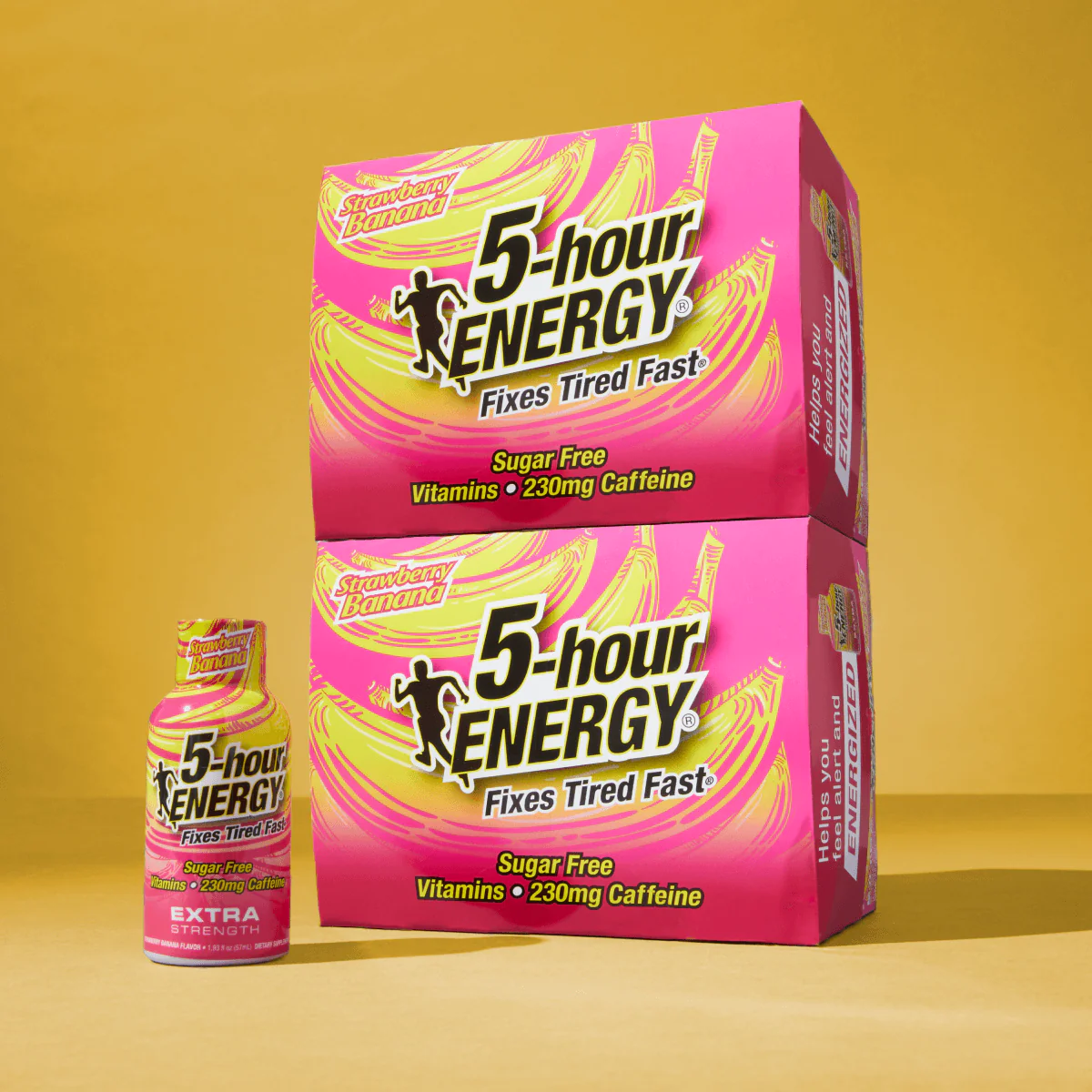 Strawberry Banana Flavor Extra Strength 5-hour ENERGY Shots - Image 8