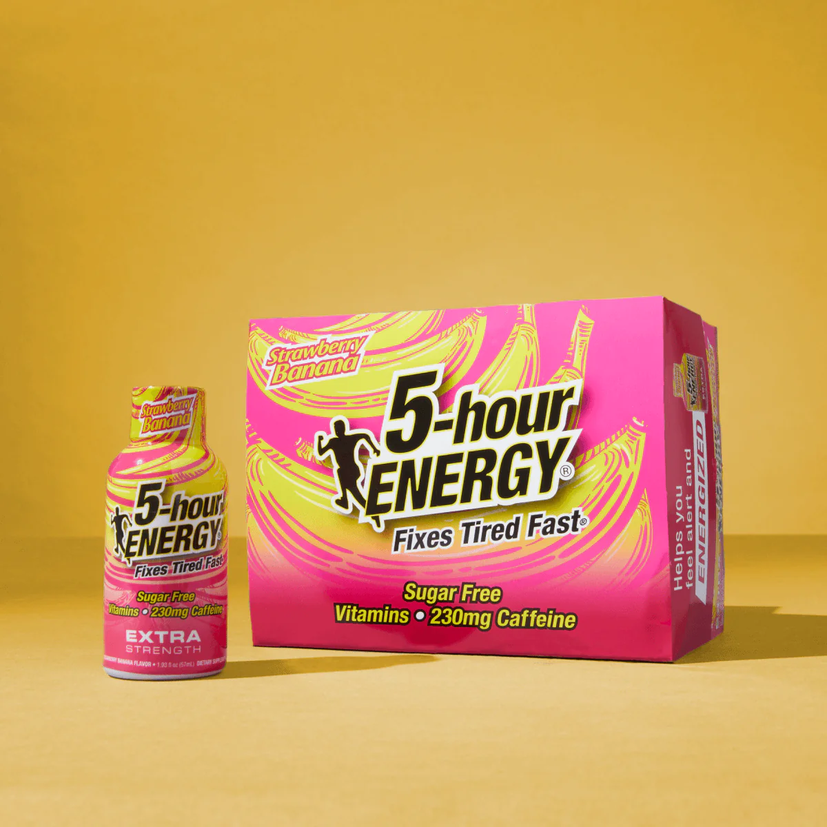 Strawberry Banana Flavor Extra Strength 5-hour ENERGY Shots - Image 9